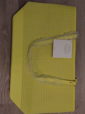 thirty-one Perforated Lemon Yellow Tote
